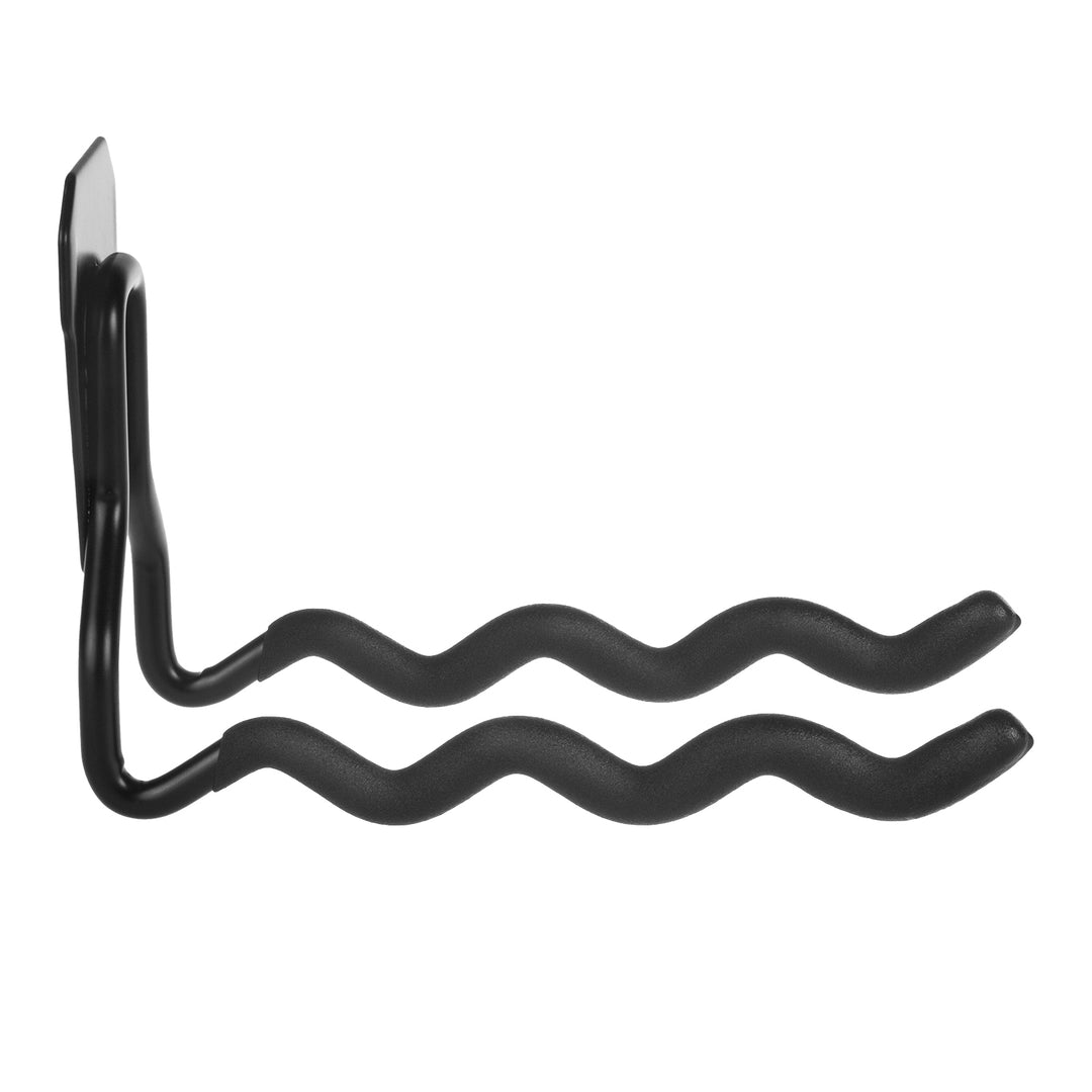 Soporte de pared Maclean, para herramientas, ruedas, escaleras, bicicletas, de acero, carga máxima de 30 kg, MC-486, 3 unidades