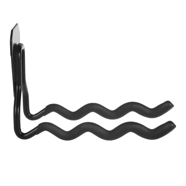 Soporte de pared Maclean, para herramientas, ruedas, escaleras, bicicletas, de acero, carga máxima de 30 kg, MC-486, 3 unidades