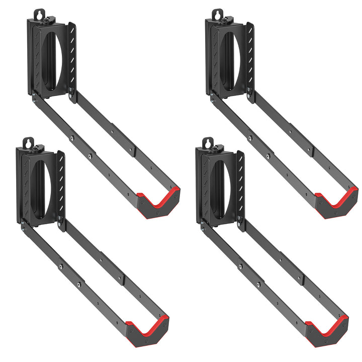 Soporte de pared para bicicletas Maclean, 35 kg máx., MC-498, 4 unidades