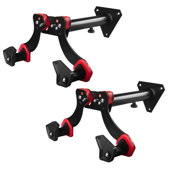 Soporte de pared para bicicletas Maclean, acero, carga máxima de 30 kg, MC-449, 2 unidades