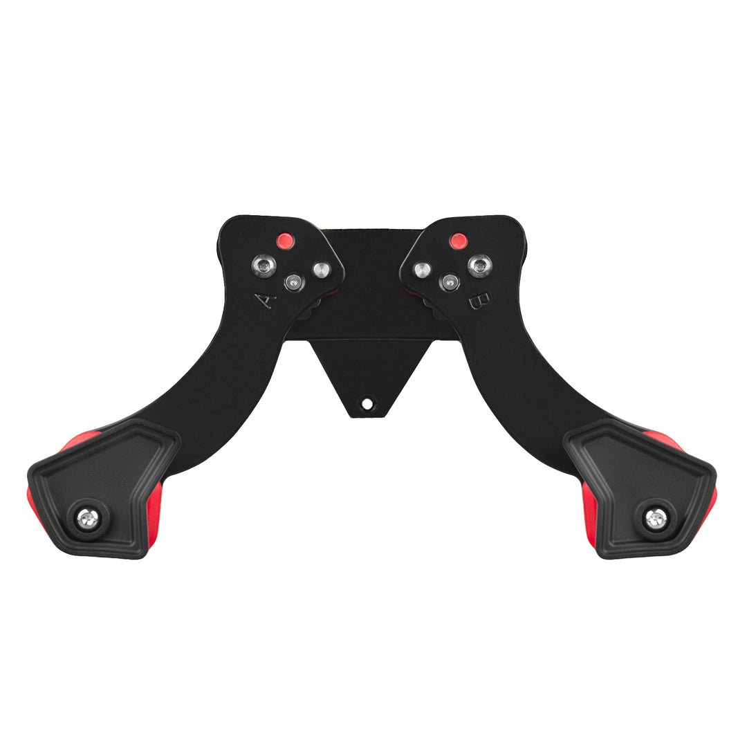 Soporte de pared para bicicletas Maclean, acero, carga máxima de 30 kg, MC-449, 3 unidades