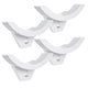 Lámpara LED con sensor de movimiento Maclean, sensor PIR, color blanco, 10 W, IP54, 800 lm, MCE290 W, 4 unidades