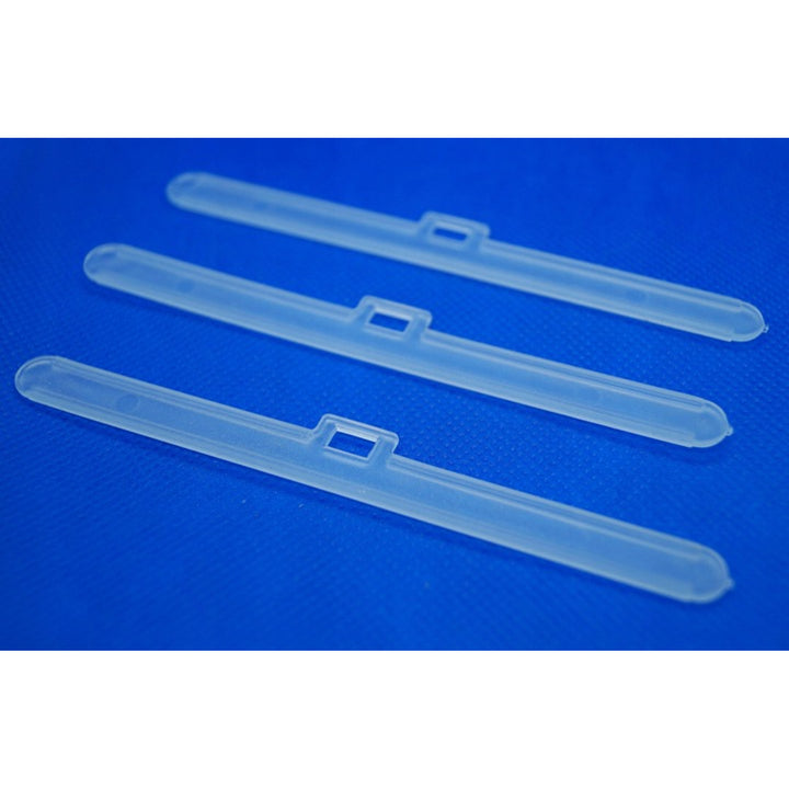 Soporte superior para lamas de 127 mm de persianas verticales, 100 unidades