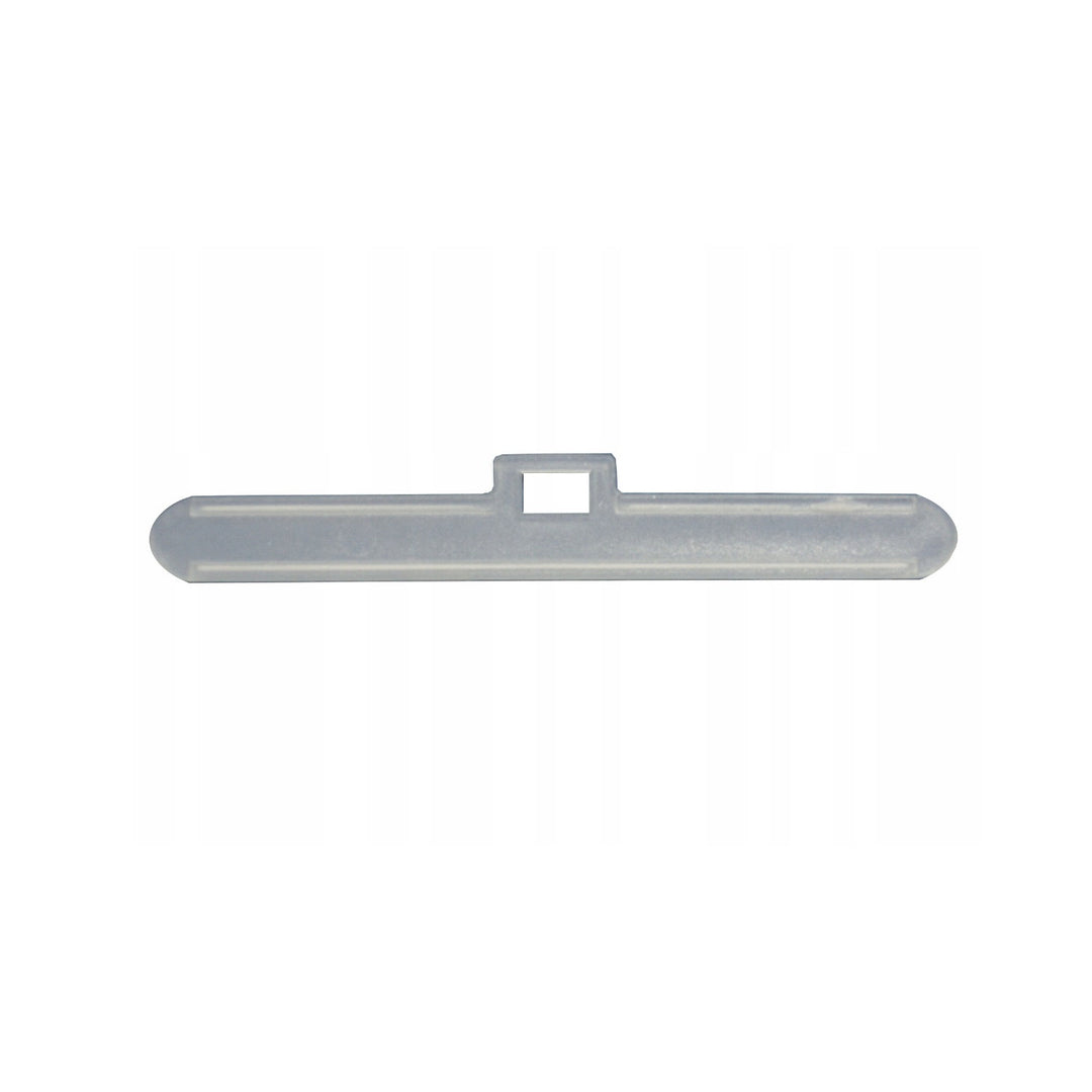 Soporte superior para lamas de 89 mm de persianas verticales, 100 unidades