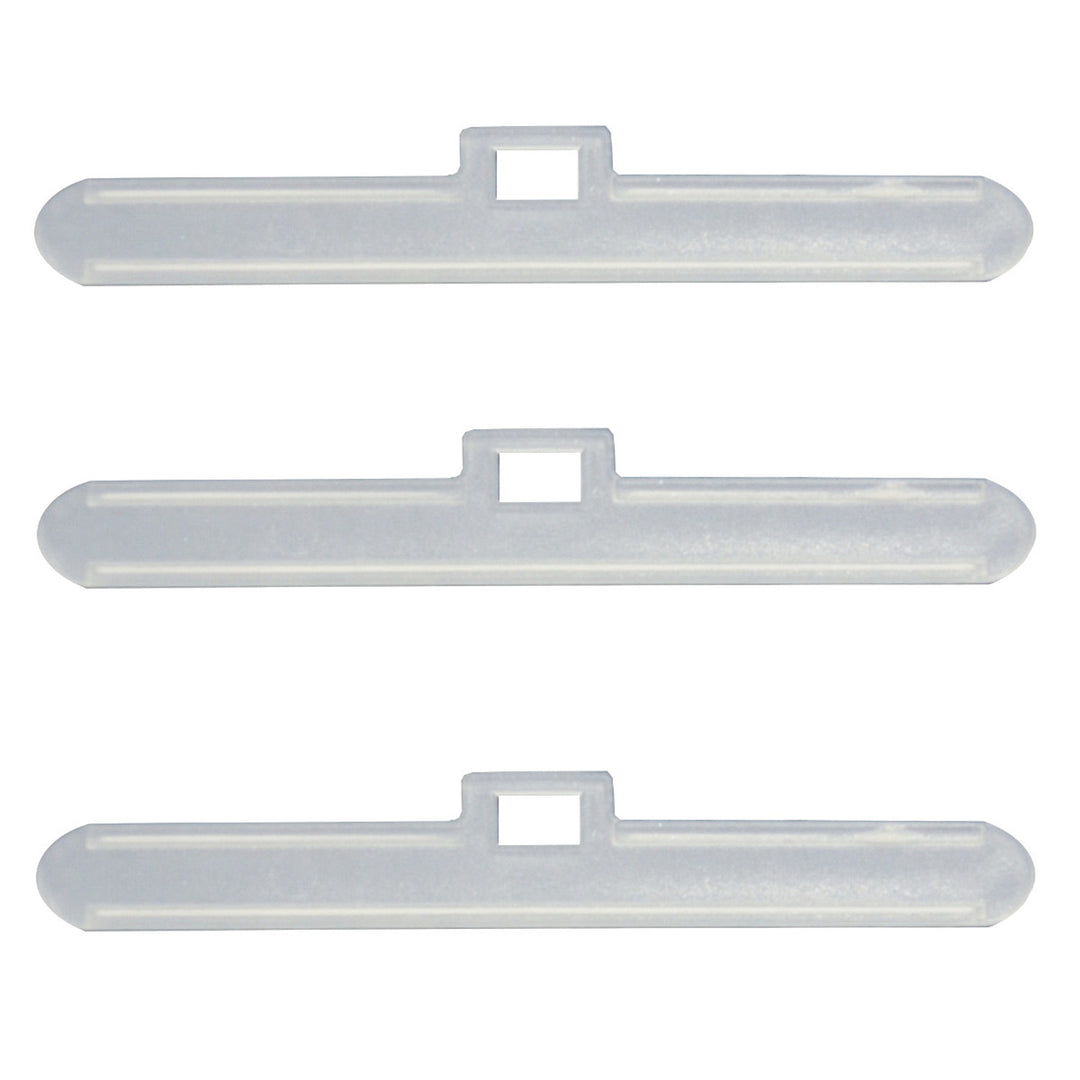 Soporte superior para lamas de 89 mm de persianas verticales, 100 unidades