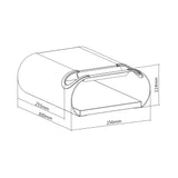 Soporte de pared para bicicletas Maclean, 25 kg máx., MC-466, 3 unidades