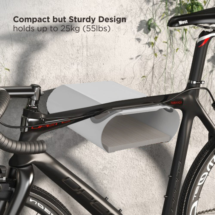 Soporte de pared para bicicletas Maclean, 25 kg máx., MC-466, 4 unidades