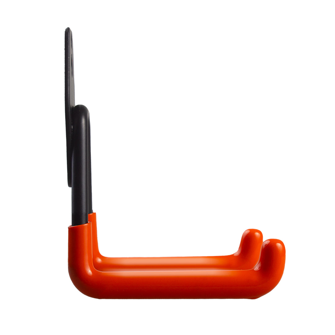 Soporte de pared para garaje Maclean, para neumáticos, herramientas de jardinería, escaleras y mangueras. De acero, carga máxima de 70 kg, MC-442, 3 unidades