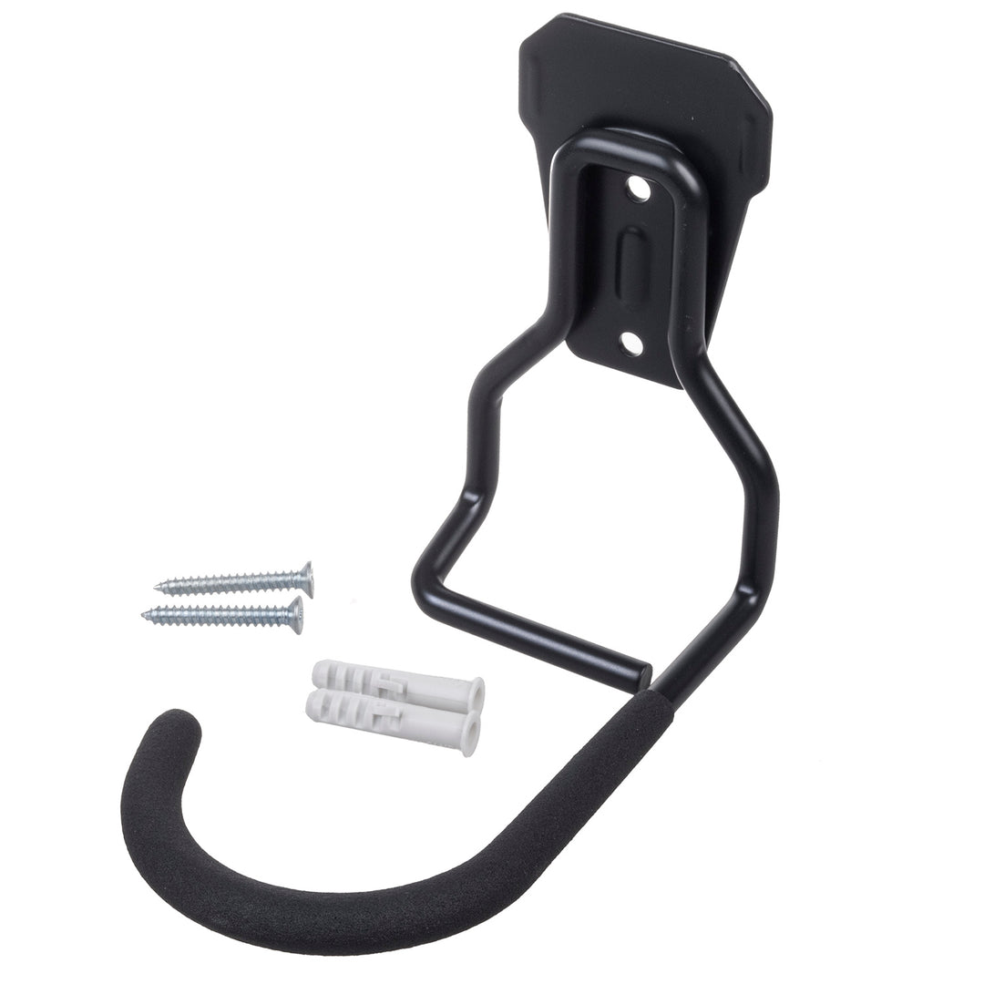 Soporte de pared para bicicletas Maclean, vertical, acero, carga máxima de 20 kg, MC-433, 3 unidades