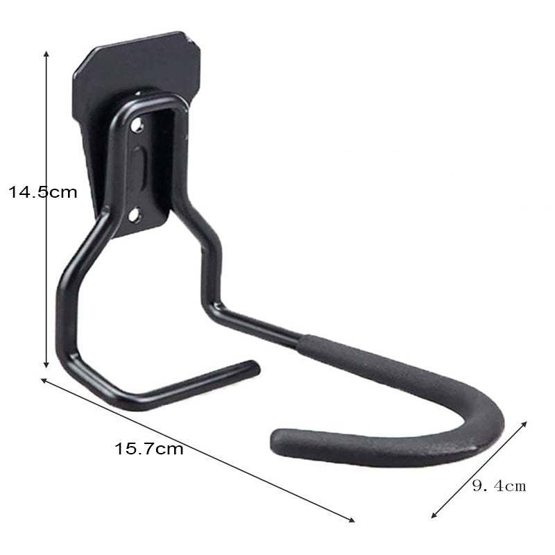 Soporte de pared para bicicletas Maclean, vertical, acero, carga máxima de 20 kg, MC-433, 3 unidades