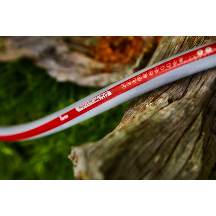 Manguera de jardín Vartco, de 6 capas, flexible, diámetro de 1/2", longitud de 100 m, Professional Plus