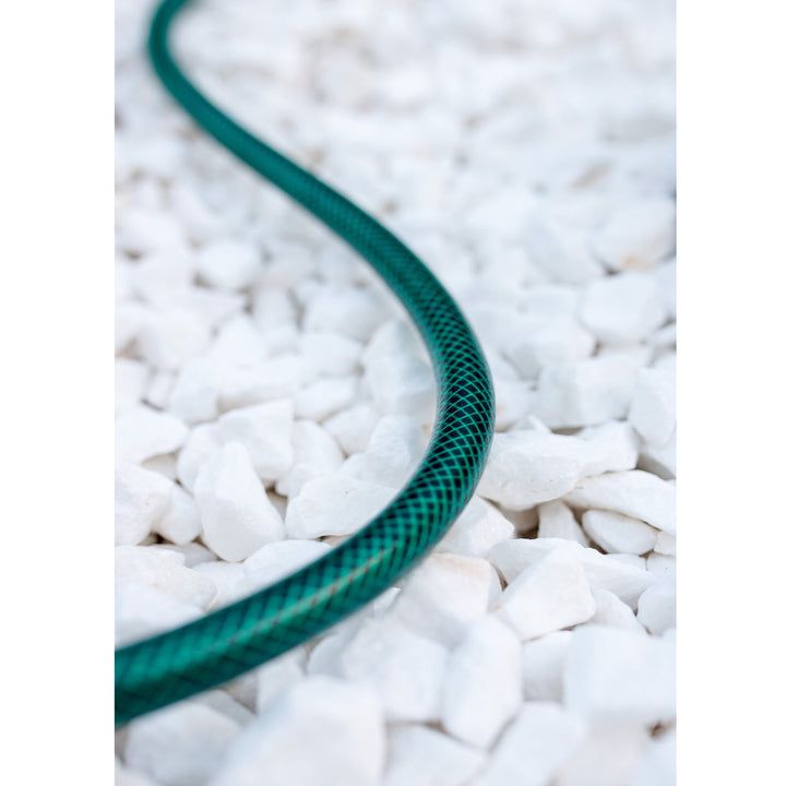 Manguera de jardín Cellfast, de 3 capas, con trenzado cruzado de poliéster, 5/8", 50 m, Economic