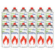 18 cartuchos de gas de 227 g GreenBlue. Certificado: Pi 0875, conforme a la norma EN 417, butano, rango de temperatura de funcionamiento: de -10 °C a +40 °C, GB227