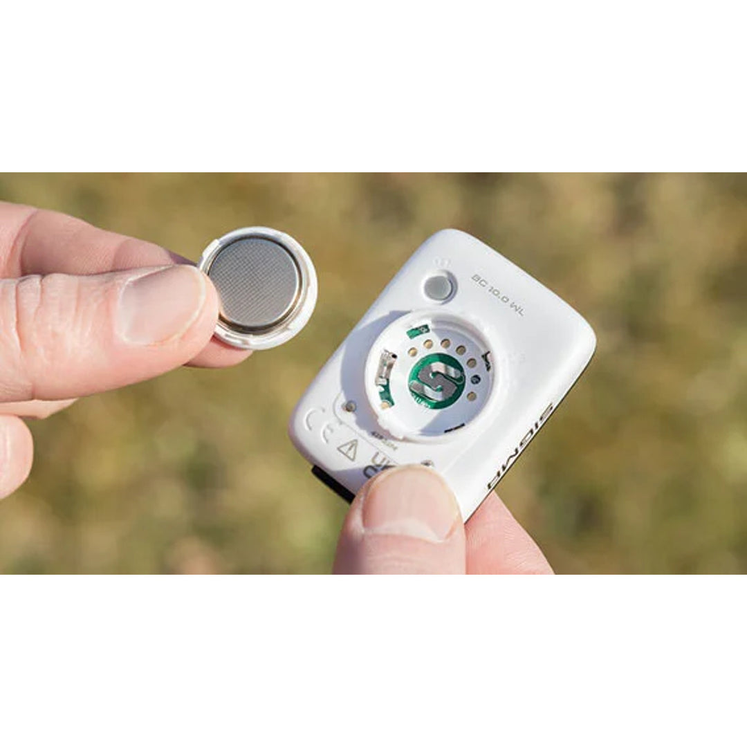 Cuentakilómetros para bicicleta Sigma BC 10.0 WR, resistente al agua y a la intemperie, pantalla grande y legible, 10 funciones