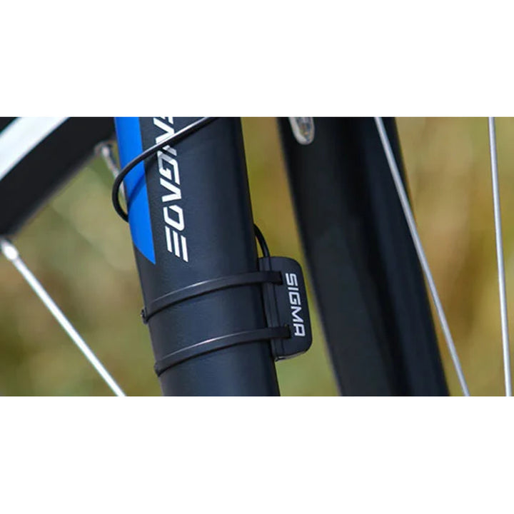 Cuentakilómetros para bicicleta Sigma BC 10.0 WR, resistente al agua y a la intemperie, pantalla grande y legible, 10 funciones