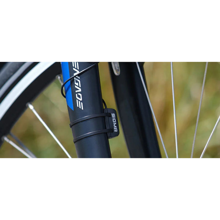 Cuentakilómetros para bicicleta Sigma BC 5.0 WR, resistente al agua y a la intemperie, pantalla grande y legible, 5 funciones básicas