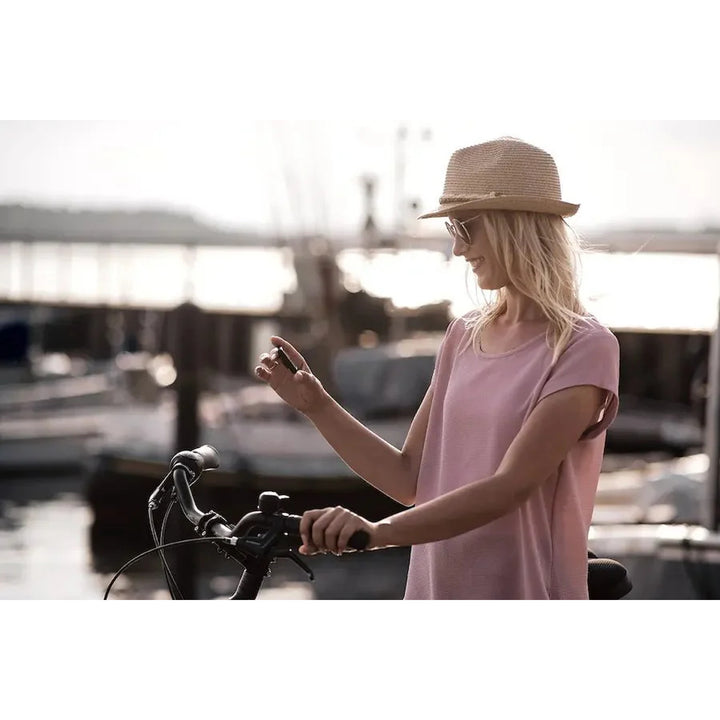 Cuentakilómetros para bicicleta Sigma BC 5.0 WR, resistente al agua y a la intemperie, pantalla grande y legible, 5 funciones básicas