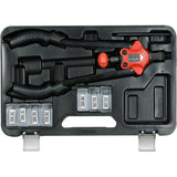 Remachadora manual Yato, para remaches de tuerca de M3 a M12, mango antideslizante, cabezales fabricados en acero CrMo de alta resistencia, YT-36128