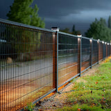 Lámpara LED solar para poste GreenBlue, 60 x 40 mm, cubierta en forma de sobre, GB125, 2 unidades