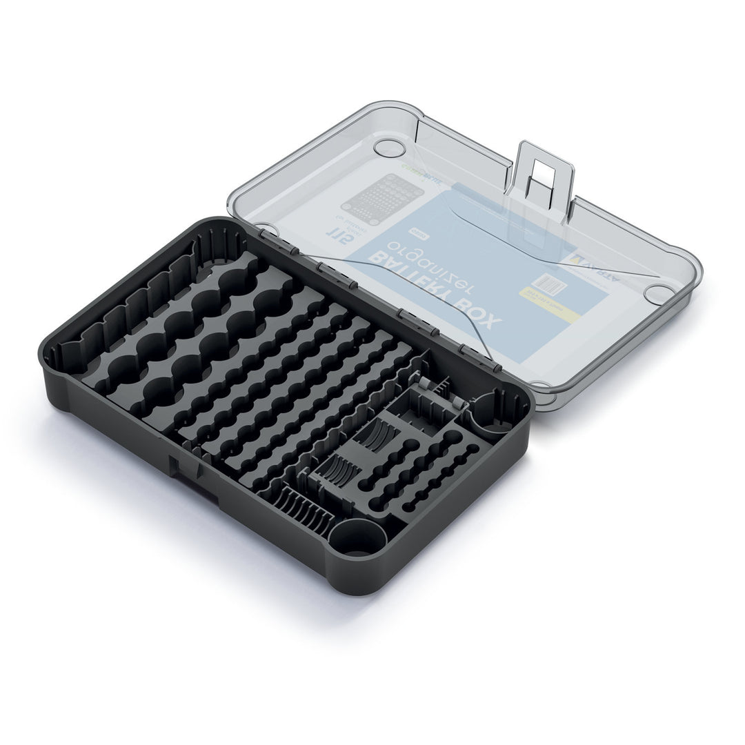 Organizador de pilas GreenBlue GB189 + comprobador digital de pilas y baterías recargables Lamex