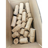 Briqueta para chimenea, madera de haya y abeto, seca, 25 kg, Woodok