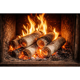 Briqueta para chimenea, madera de haya y abeto, seca, 25 kg, Woodok