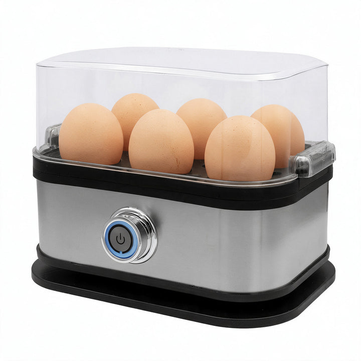 Cocedor de huevos automático GreenBlue, potencia de 200 W, capacidad para hasta 6 huevos, medidor, 220-240 V~, 50/60 Hz, GB359