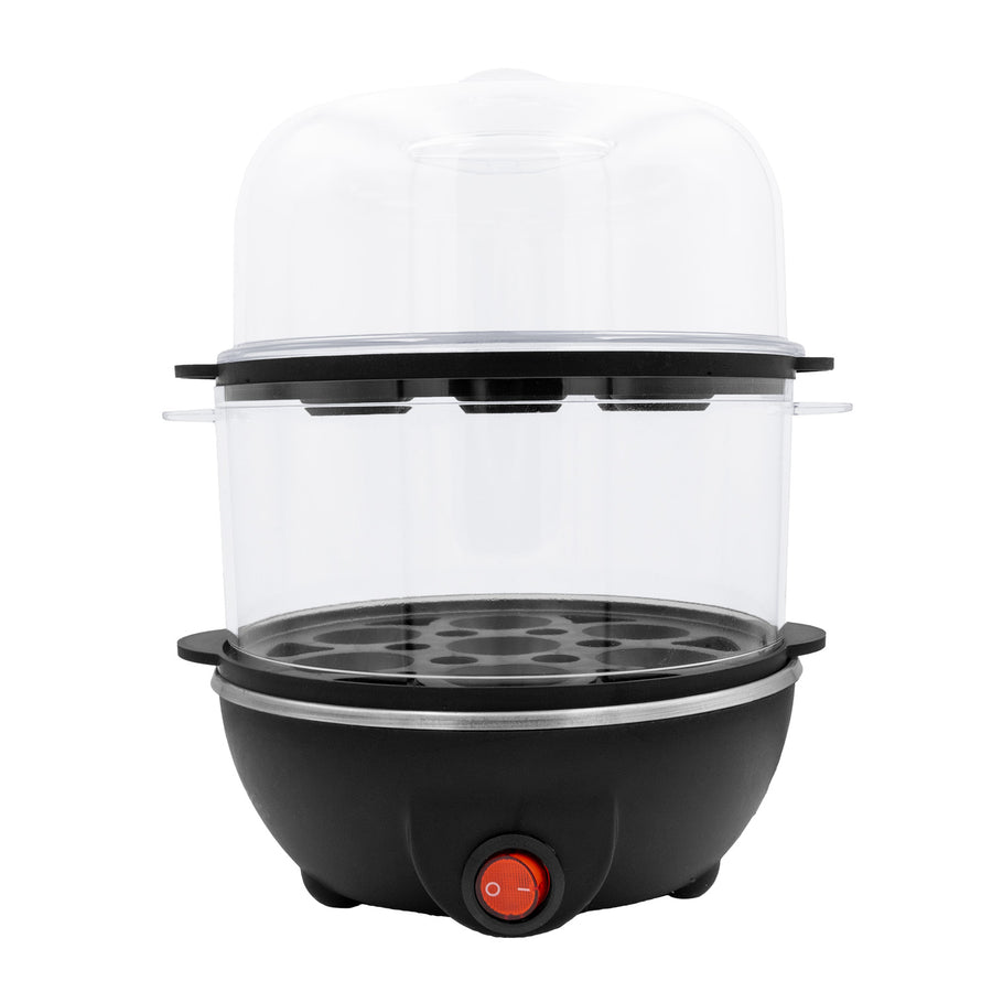 Huevera de 2 niveles para 14 huevos GreenBlue, potencia de 350 W, capacidad para 14 huevos, 220-240 V~, 50/60 Hz, GB358