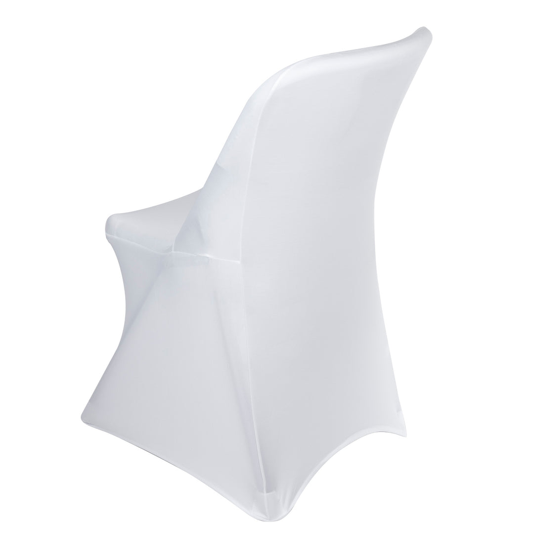 Funda para silla de catering blanca GreenBlue, 88 x 50 x 45 cm, spandex, GB374, 4 unidades