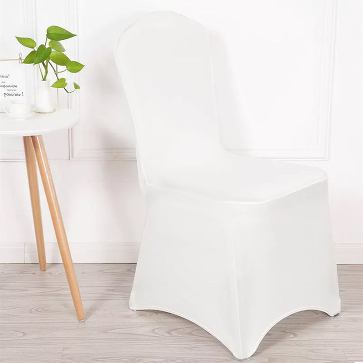 Funda para silla de catering blanca GreenBlue, 88 x 50 x 45 cm, spandex, GB374, 4 unidades