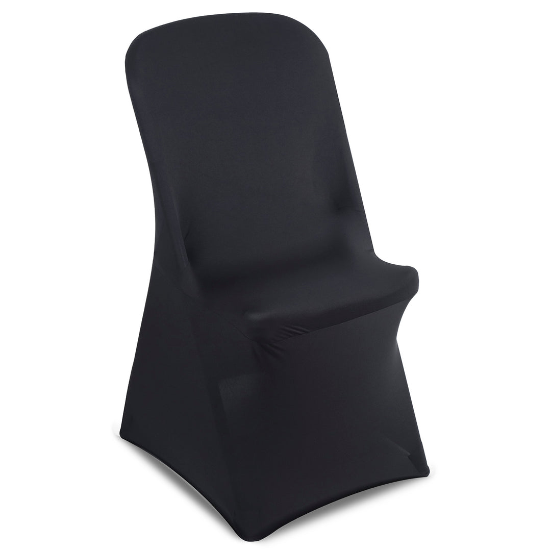 Funda para silla de catering negra GreenBlue, 88 x 50 x 45 cm, spandex, GB373, 2 unidades