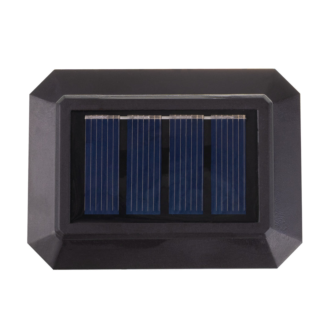 Lámpara LED solar para poste GreenBlue, 60 x 40 mm, cubierta en forma de sobre, 3200 K, GB125 WW, 4 unidades