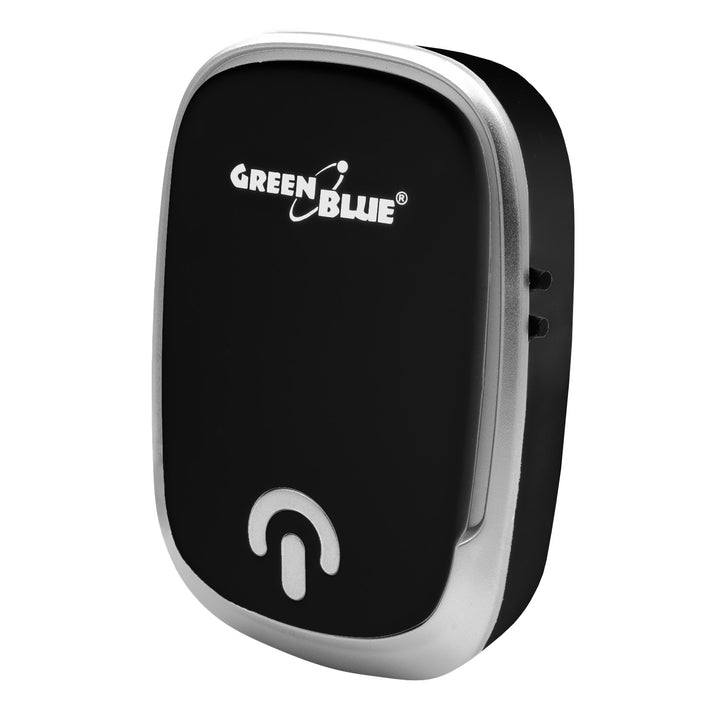 Timbre inalámbrico GreenBlue, 38 melodías, 90 dB, negro, alcance de hasta 200 m, GB404 B