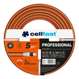 Carro para manguera Cellfast Aluplus de 1/2" y 60 m + Manguera de jardín Cellfast PROFESSIONAL de 1/2" y 20 m + Set con aspersor recto Cellfast Basic de 1/2"