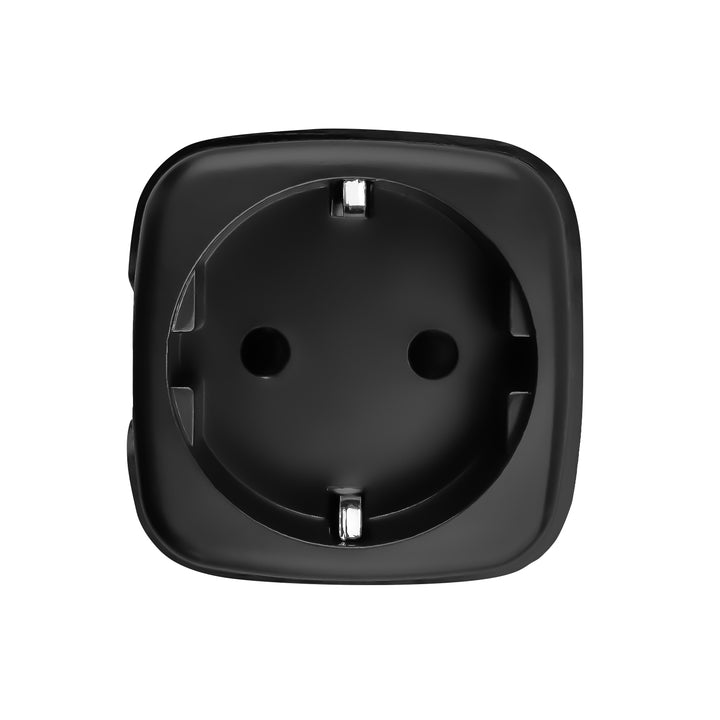 Enchufe WiFi GreenBlue con control remoto, compatible con Android/iOS/Alexa/Google Home, temporizador, medidor de potencia, máx. 16 A/3840 W, GB735 B, 2 unidades