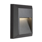 Lámpara Rabalux, de pared, para exterior, LED 4 W, antracita, Trento, 2 unidades
