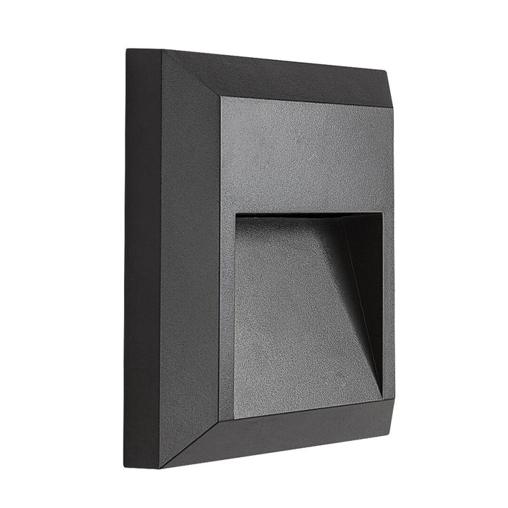 Lámpara Rabalux, de pared, para exterior, LED 4 W, antracita, Trento, 2 unidades