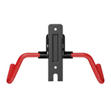 Soporte/colgador de pared para bicicletas Maclean, horizontal, acero, carga máxima de 30 kg, ángulo ajustable, MC-172, 2 unidades