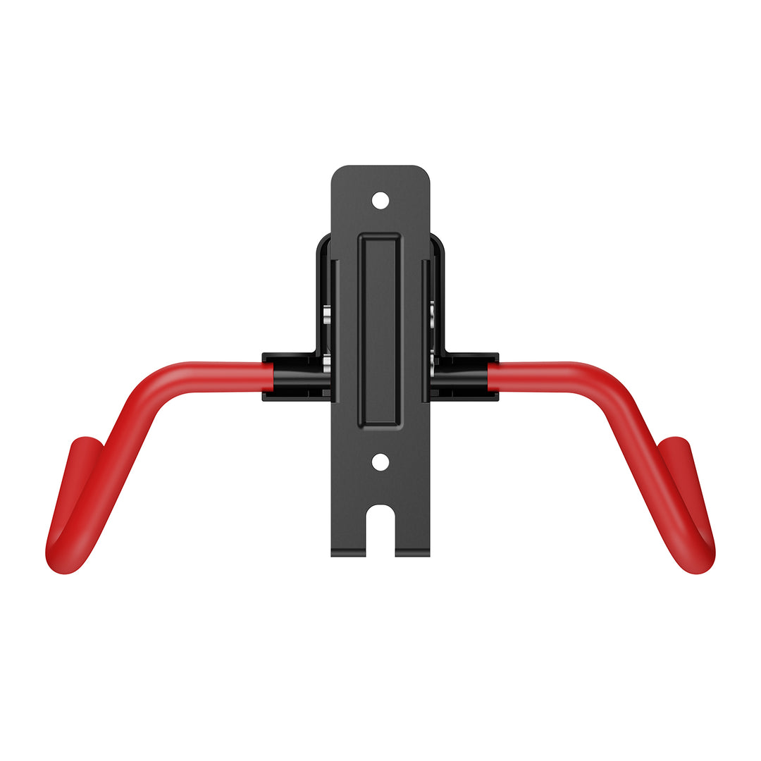Soporte de bicicleta / colgador de pared Maclean, horizontal, acero, carga máxima de 30 kg, ángulo ajustable, MC-172, 3 unidades