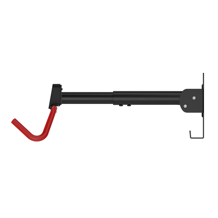 Soporte de bicicleta / colgador de pared Maclean, horizontal, acero, carga máxima de 30 kg, ángulo ajustable, MC-172, 3 unidades