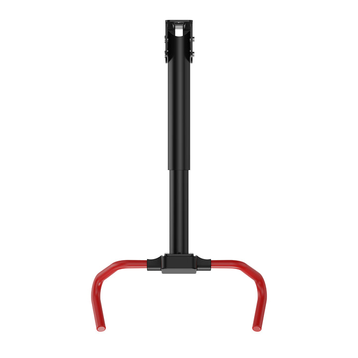 Soporte/colgador de pared para bicicletas Maclean, horizontal, acero, carga máxima de 30 kg, ángulo ajustable, MC-172, 4 unidades