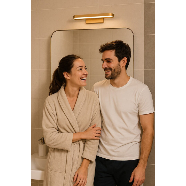 Lámpara de baño Rabalux Odran, LED 15 W, IP44, 4000 K, 75055