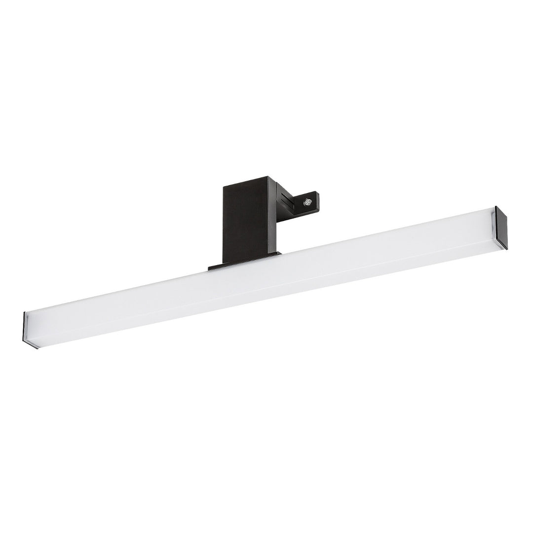 Lámpara de baño Rabalux Oliro LED 6 W, negra, IP44, 4000 K, 75051