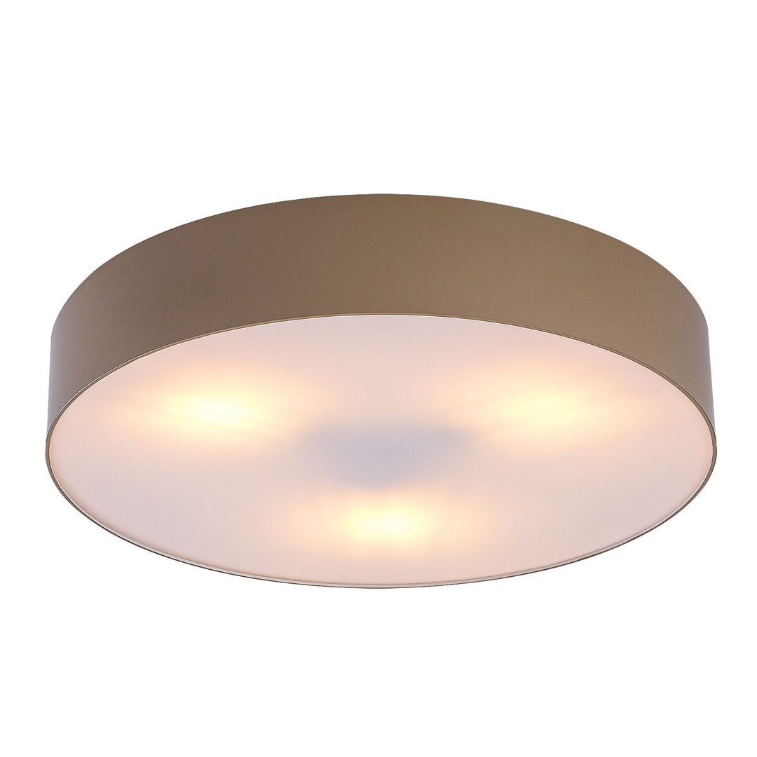 Lámpara Rabalix Dolen, gris-beige, 3x E27, máx. 9 W, IP43, 75068