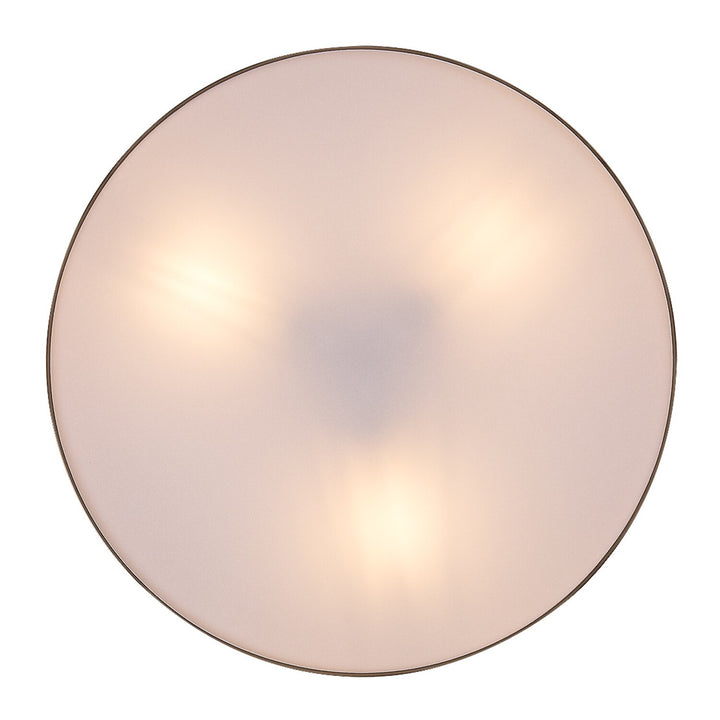 Lámpara Rabalix Dolen, gris-beige, 3x E27, máx. 9 W, IP43, 75068