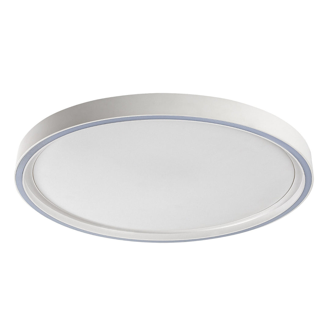 Lámpara de techo Rabalux Zerina, 31 W, IP40, blanca, 3000-6500 K, función de memoria, con mando a distancia, función de temporizador, efecto de luz nocturna, 75086