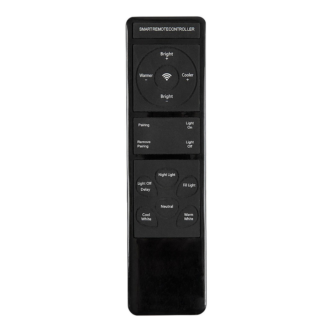 Lámpara de techo Rabalux Zerina, 31 W, IP40, blanca, 3000-6500 K, función de memoria, con mando a distancia, función de temporizador, efecto de luz nocturna, 75086
