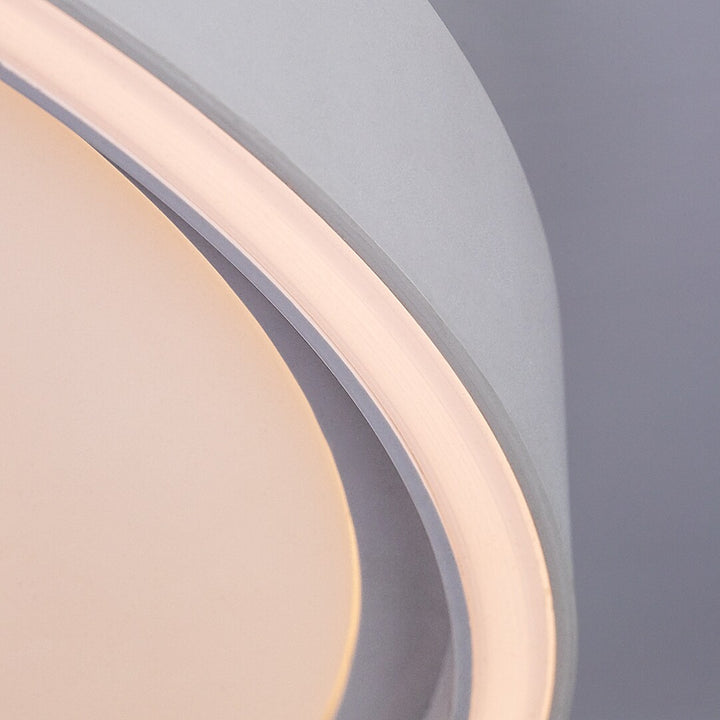 Lámpara de techo Rabalux Zerina, 54 W, IP40, blanca, 3000-6500 K, función de memoria, con mando a distancia, función de temporizador, efecto de luz nocturna, 75087
