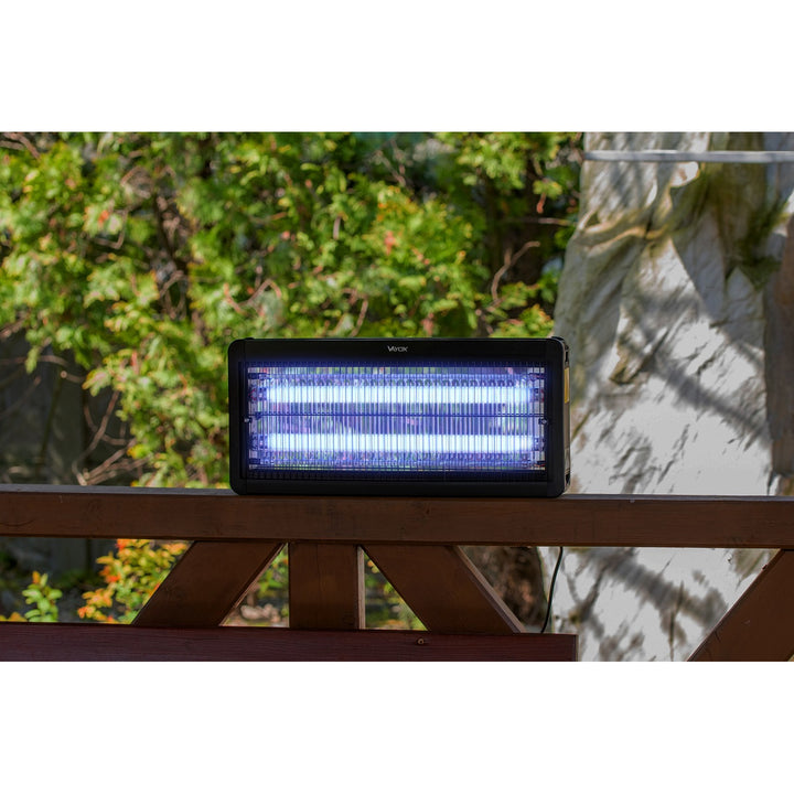 Lámpara matainsectos para mosquitos, moscas y polillas; trampa eléctrica; UV; 30 W; Vayox