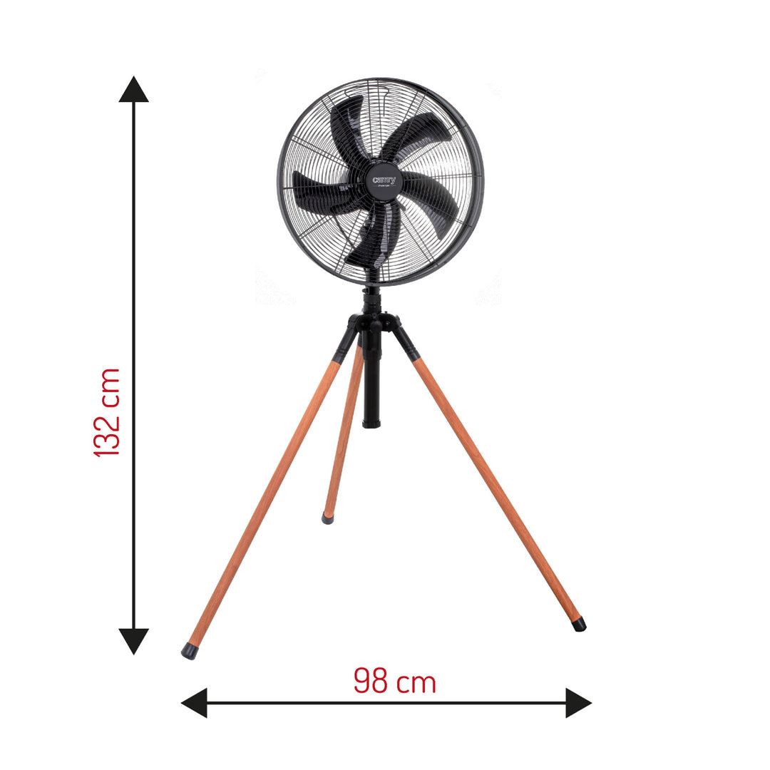 Ventilador con trípode Loft de 40 cm / 16”, altura 119-132 cm, CR 7329, Camry